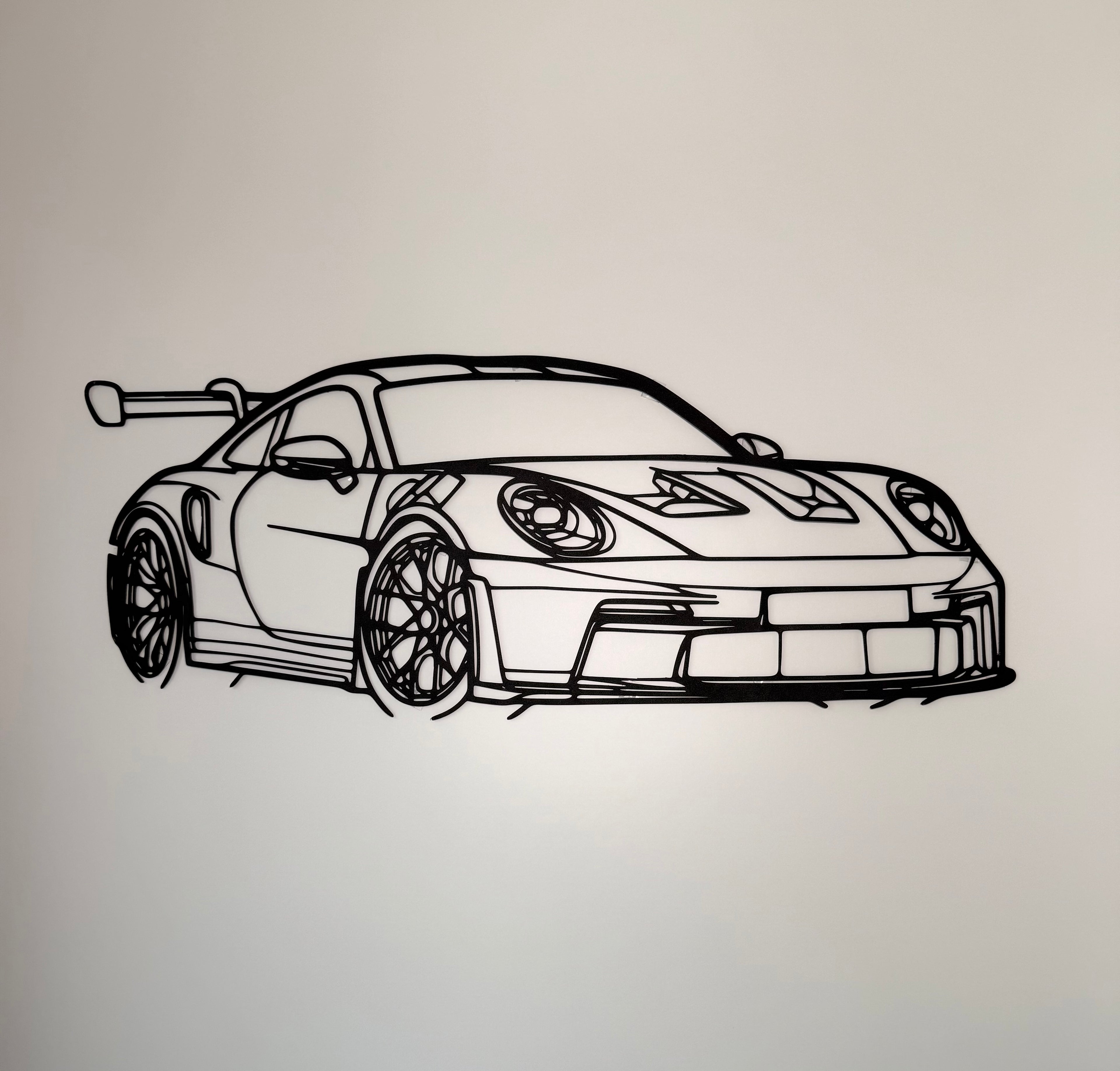 Track Car Silhouette (Front)